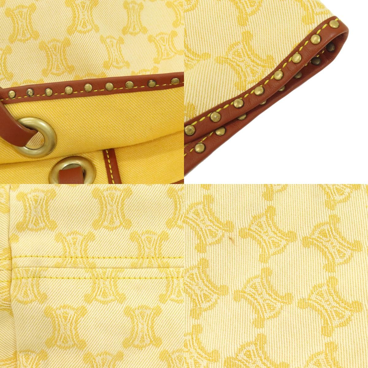 Celine Macadam Pattern Tote Bag Canvas Ladies [Used] [CELINE] 8