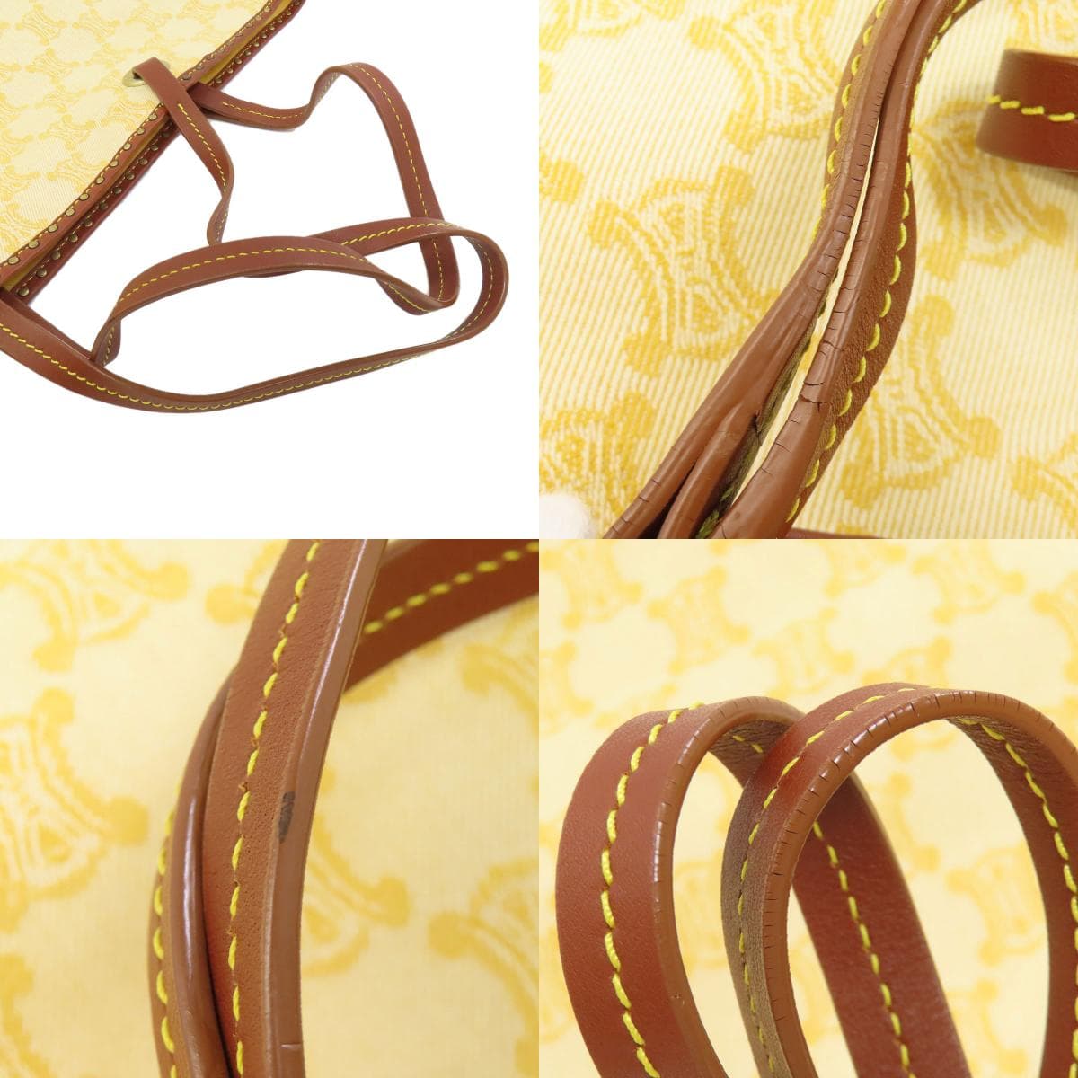 Celine Macadam Pattern Tote Bag Canvas Ladies [Used] [CELINE] 9