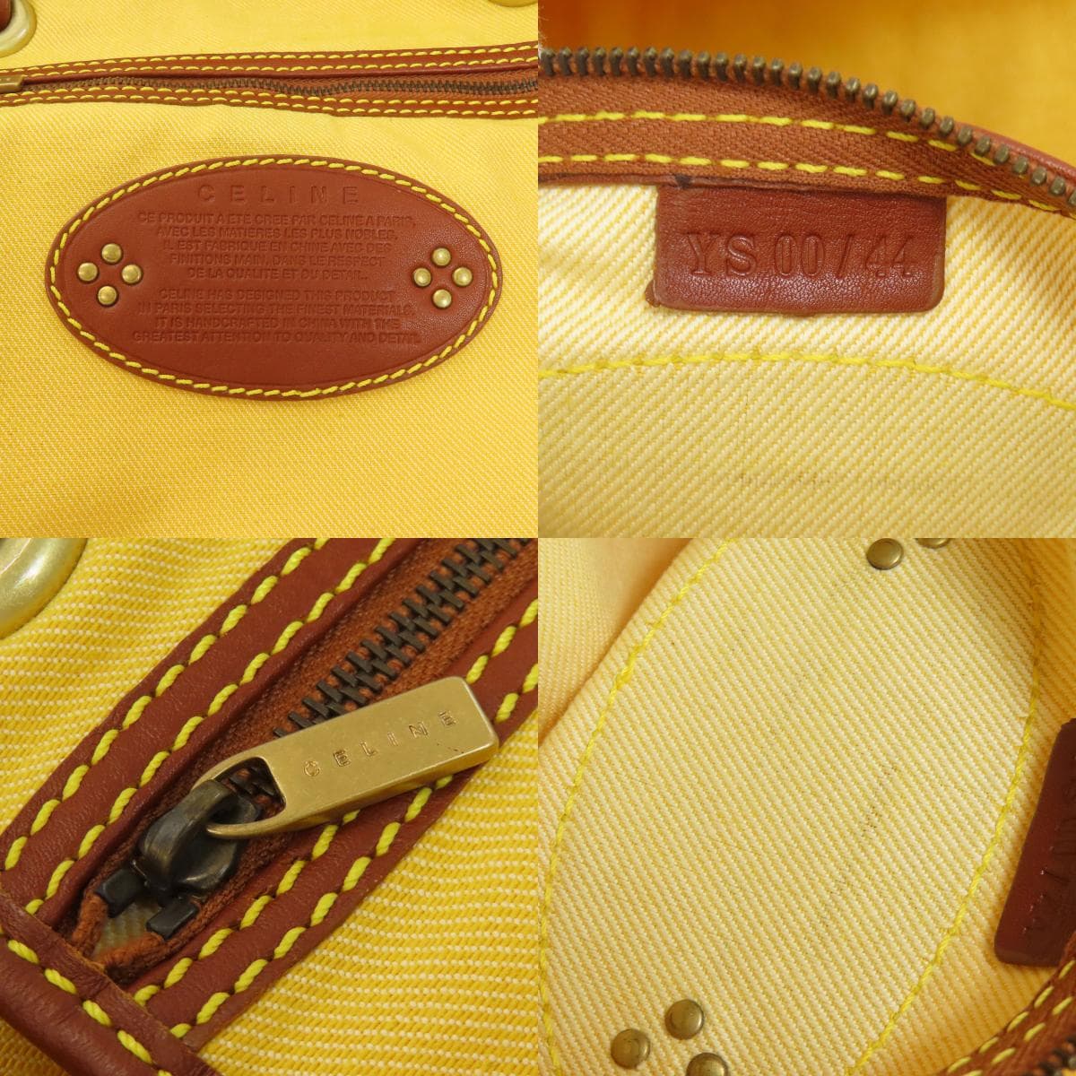 Celine Macadam Pattern Tote Bag Canvas Ladies [Used] [CELINE] 6