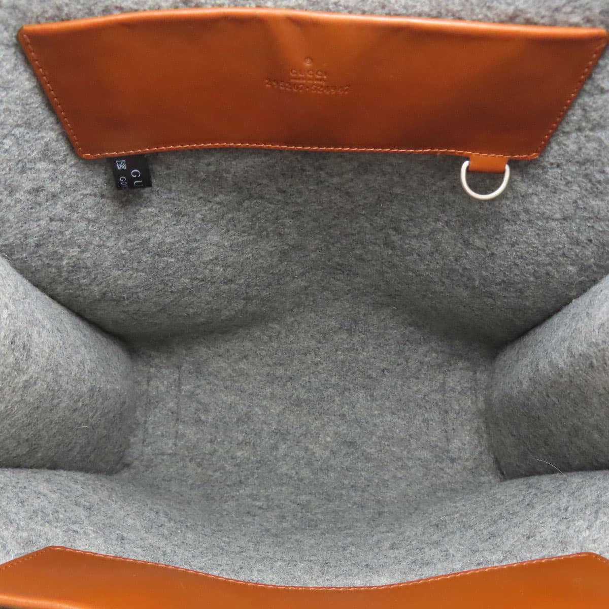 Gucci 295267 Logo Tote Bag Felt Ladies [Used] [GUCCI] 295267 5