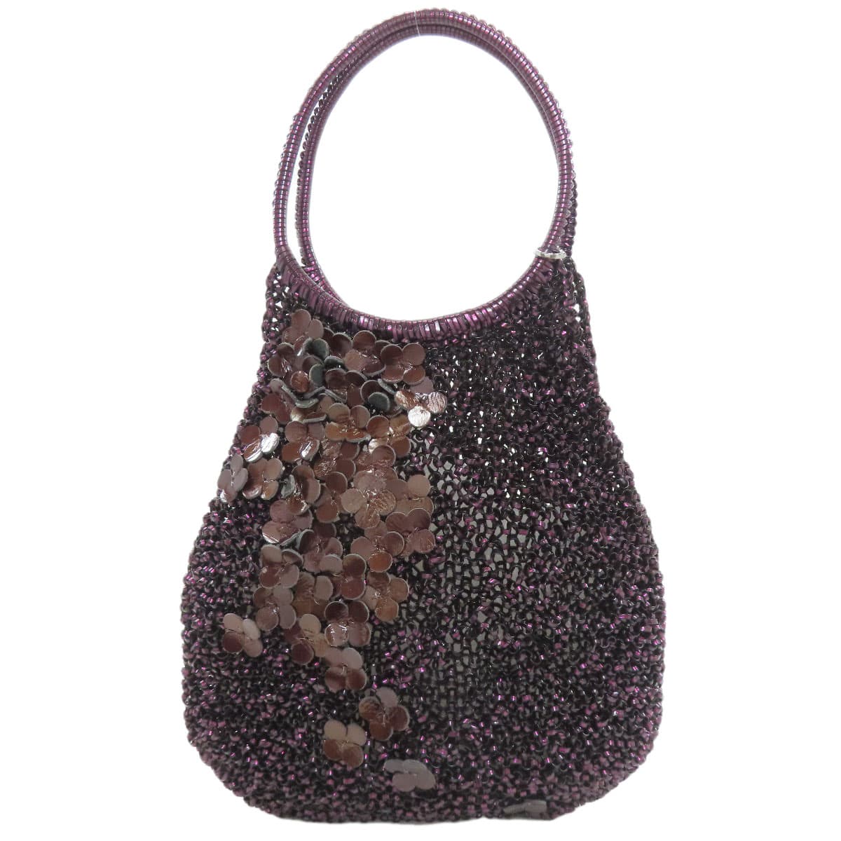 Anteprima wire bag with flower motif, handbag, PVC, ladies [used] [ANTEPRIMA]