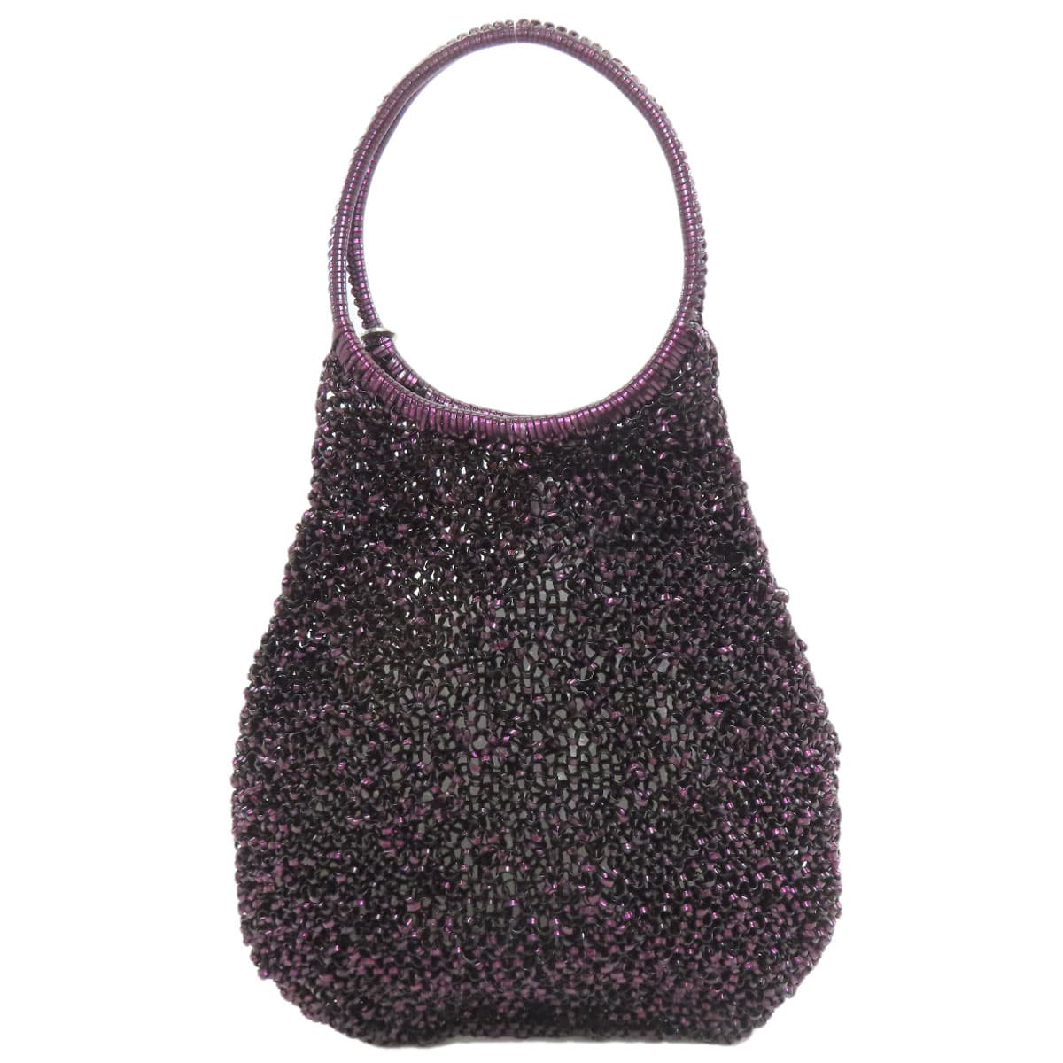 Anteprima wire bag with flower motif, handbag, PVC, ladies [used] [ANTEPRIMA] 2