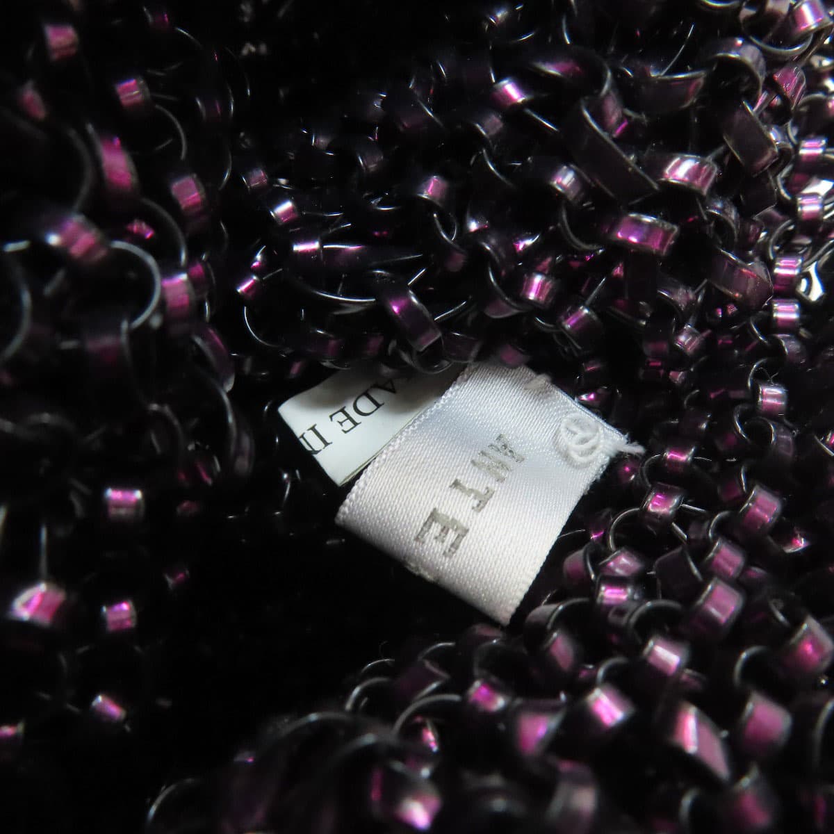 Anteprima wire bag with flower motif, handbag, PVC, ladies [used] [ANTEPRIMA] 6