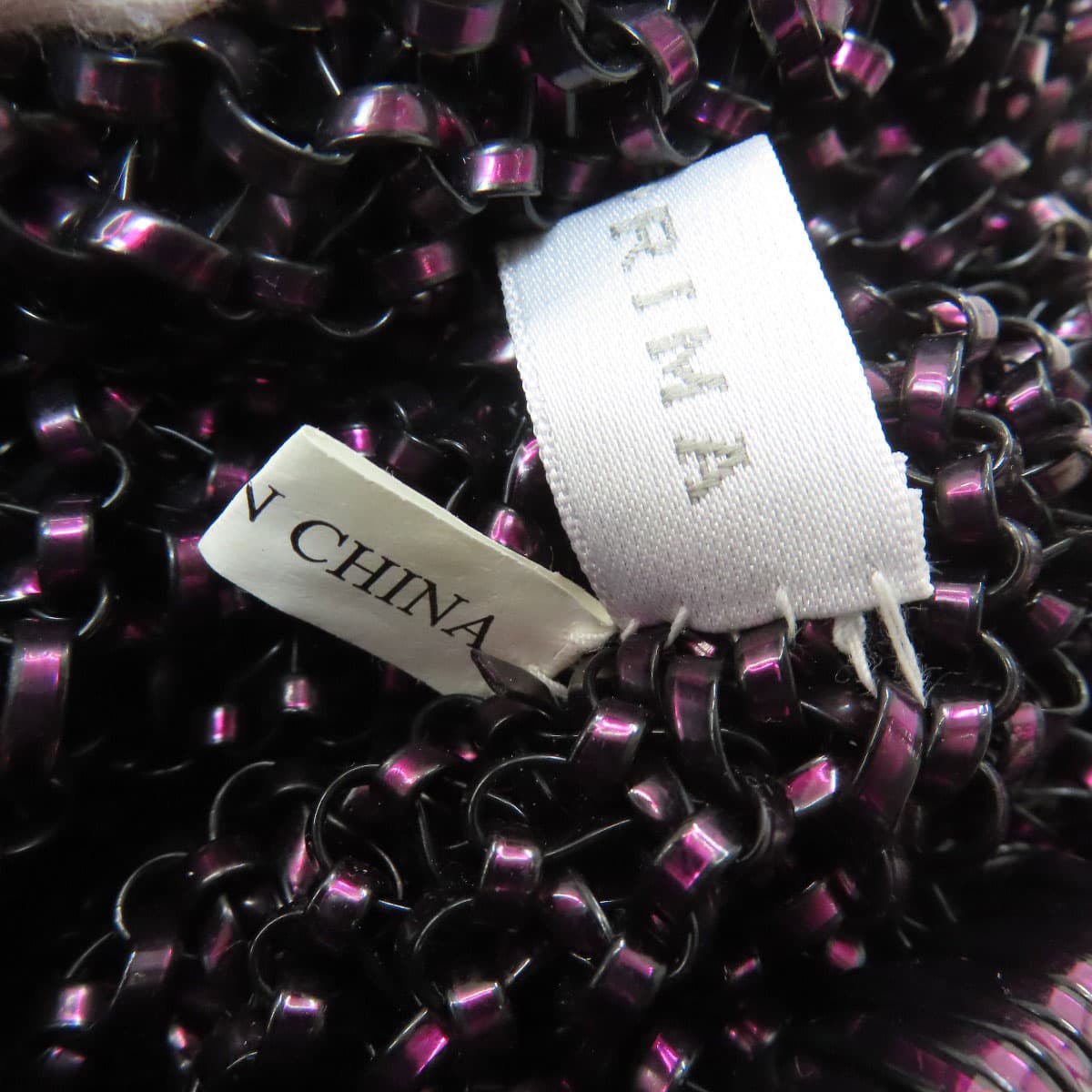 Anteprima wire bag with flower motif, handbag, PVC, ladies [used] [ANTEPRIMA] 7