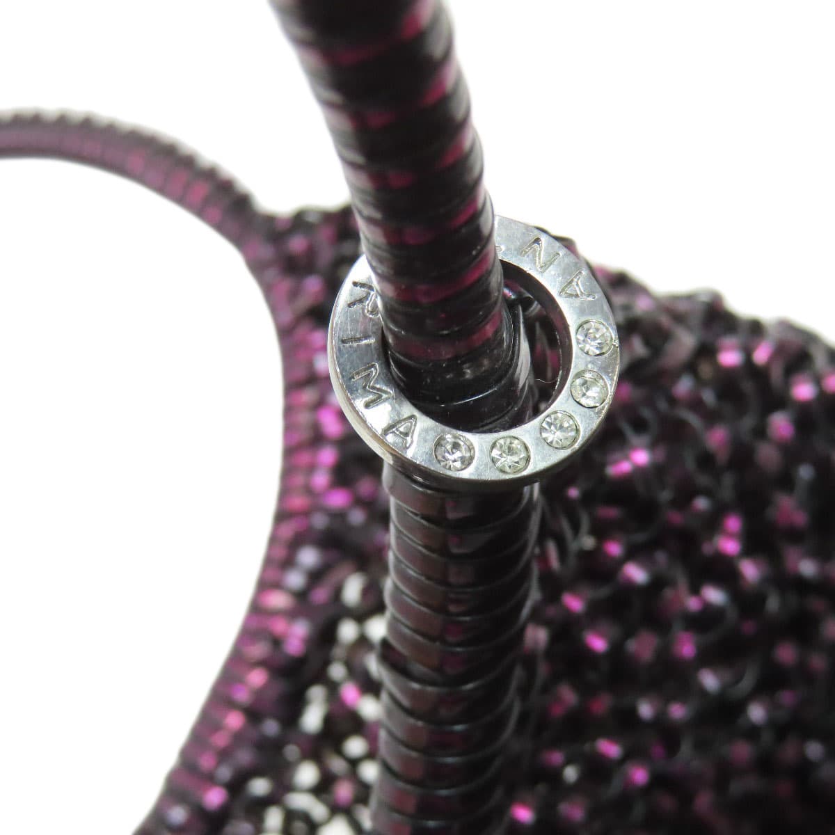 Anteprima wire bag with flower motif, handbag, PVC, ladies [used] [ANTEPRIMA] 8