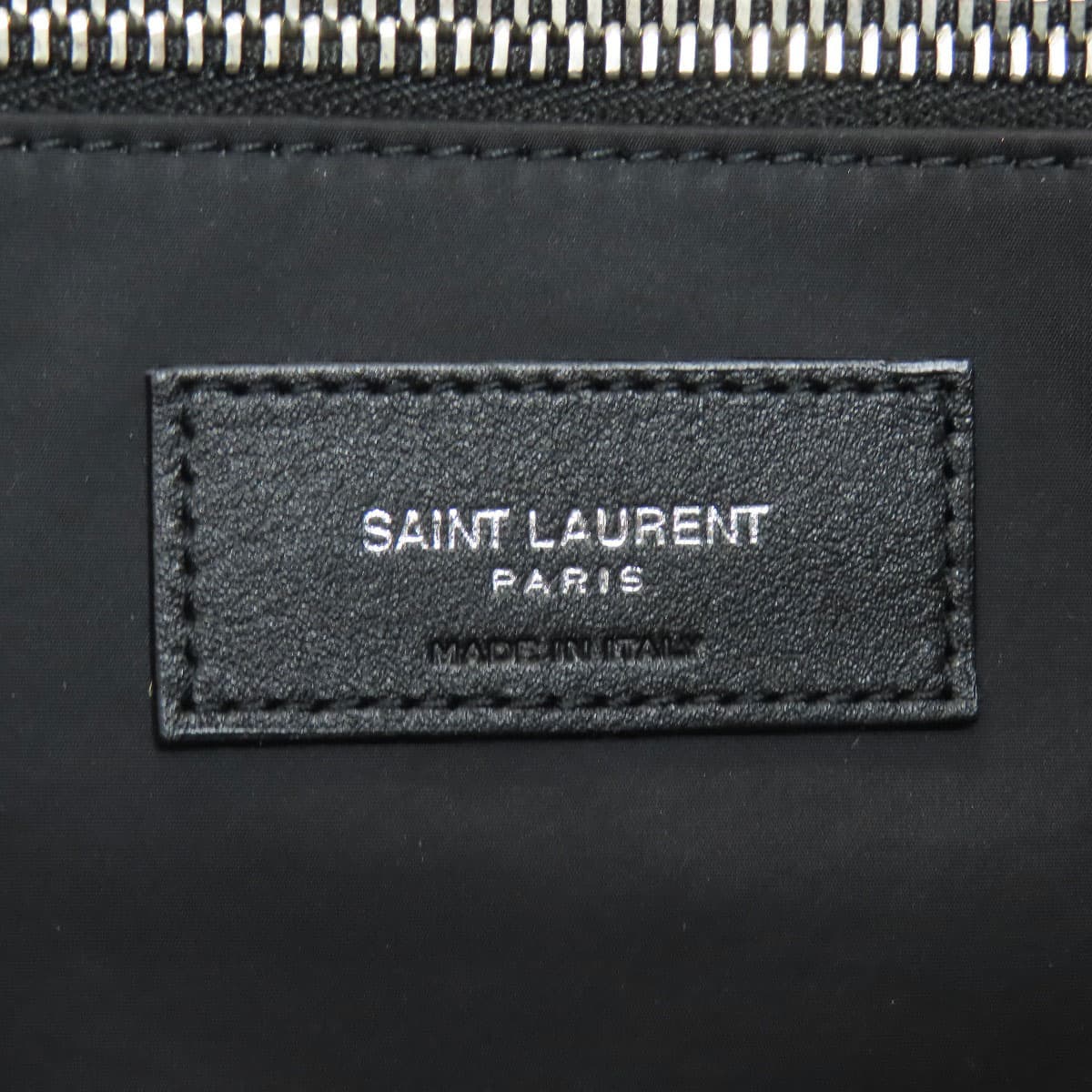 Saint Laurent Logo Tote Bag Nylon Material Ladies [Used] [SAINT LAURENT] 6