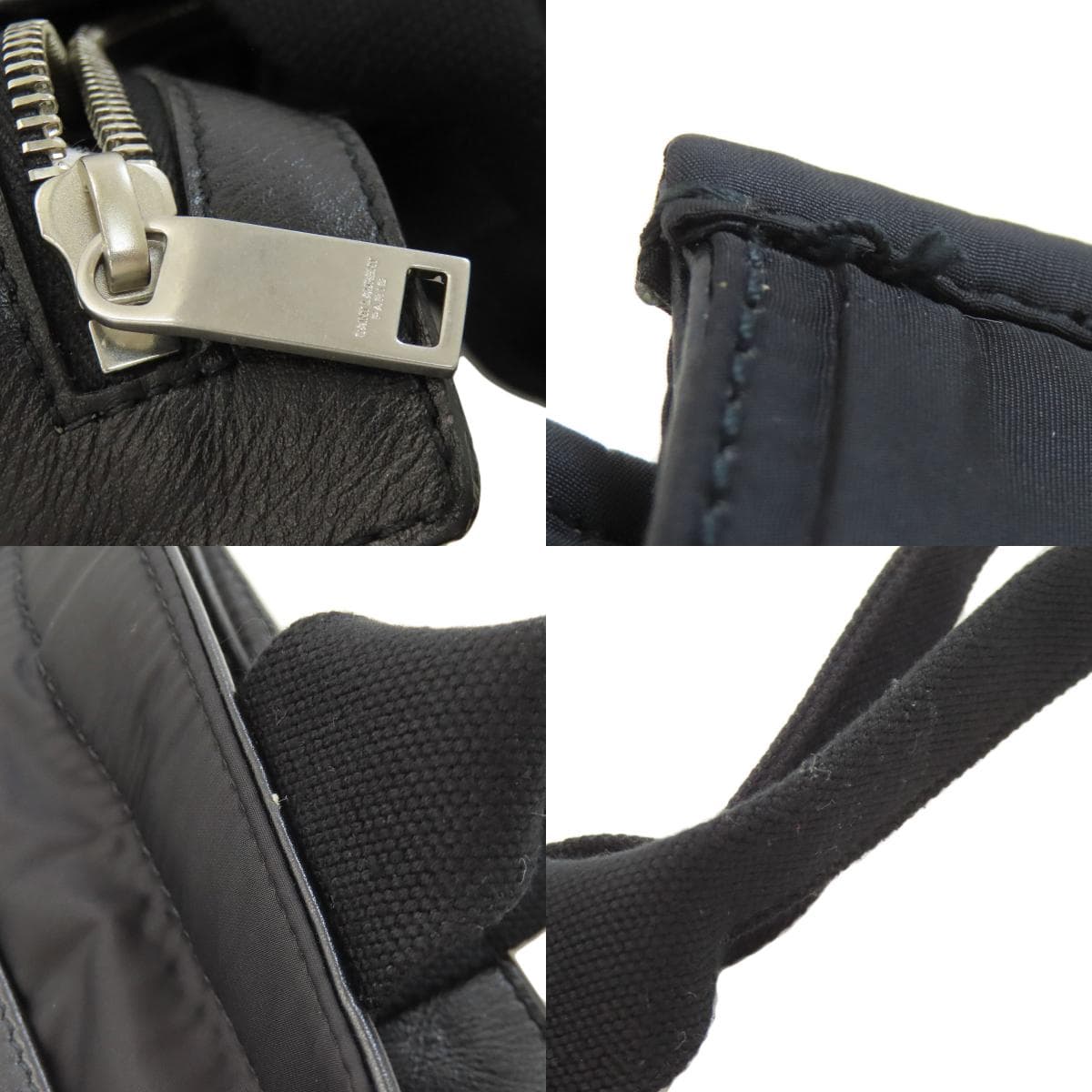 Saint Laurent Logo Tote Bag Nylon Material Ladies [Used] [SAINT LAURENT] 9