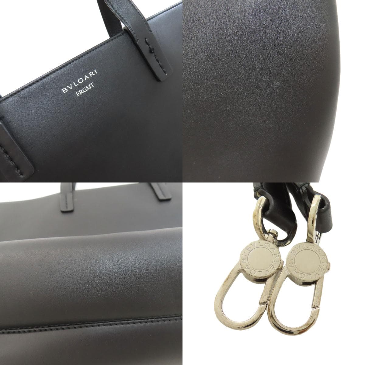 Bulgari 2WAY Tote Bag Calf Ladies [Used] [BVLGARI] 8