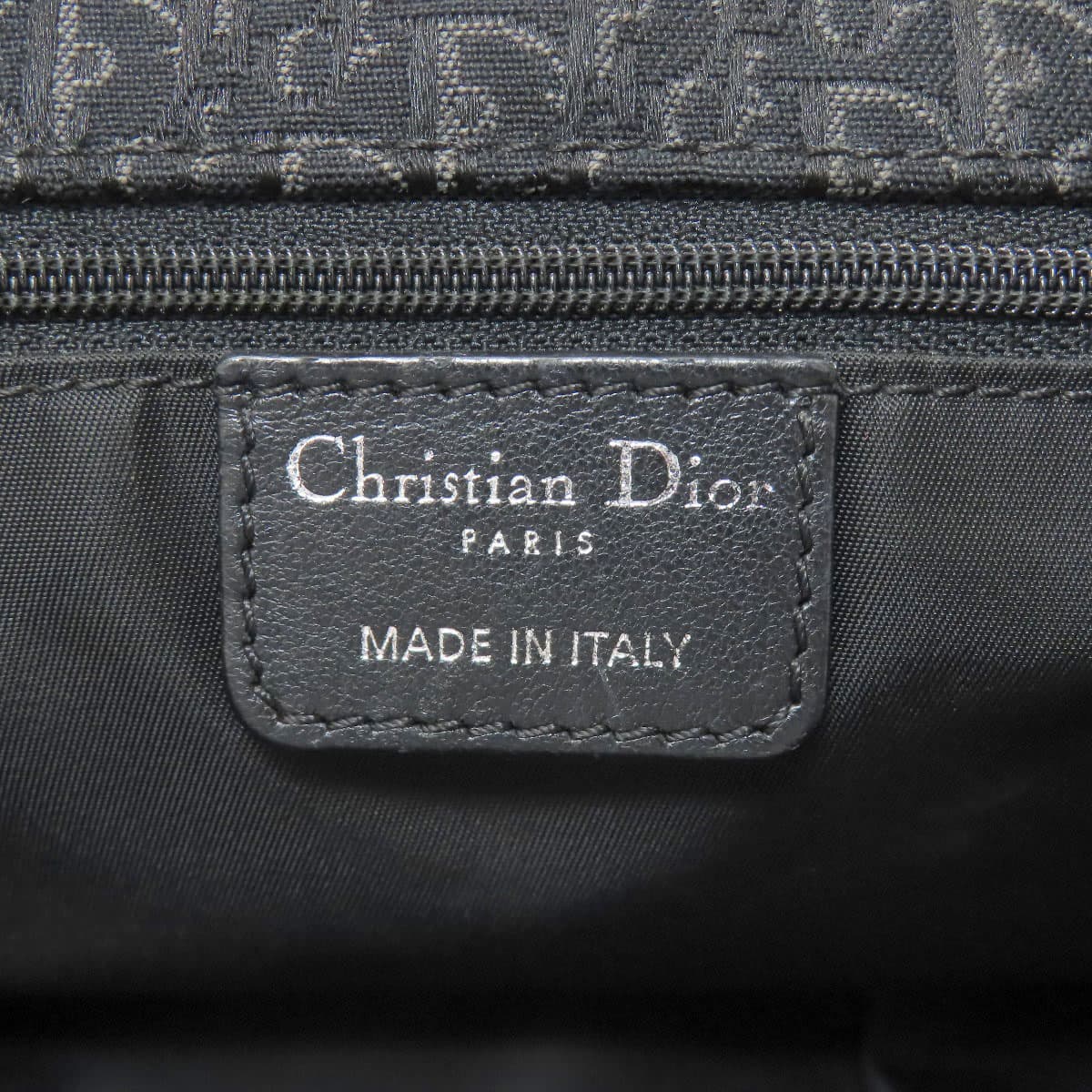 Christian Dior Trotter Pattern Tote Bag Canvas Ladies [Used] [CHRISTIAN DIOR] 6