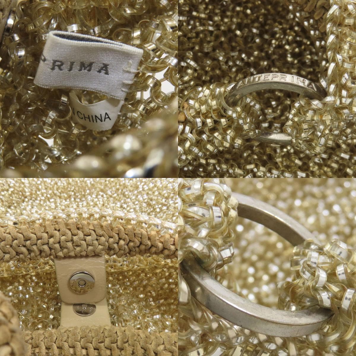 Anteprima Wire Bag Handbag PVC Ladies [Used] [ANTEPRIMA] 8