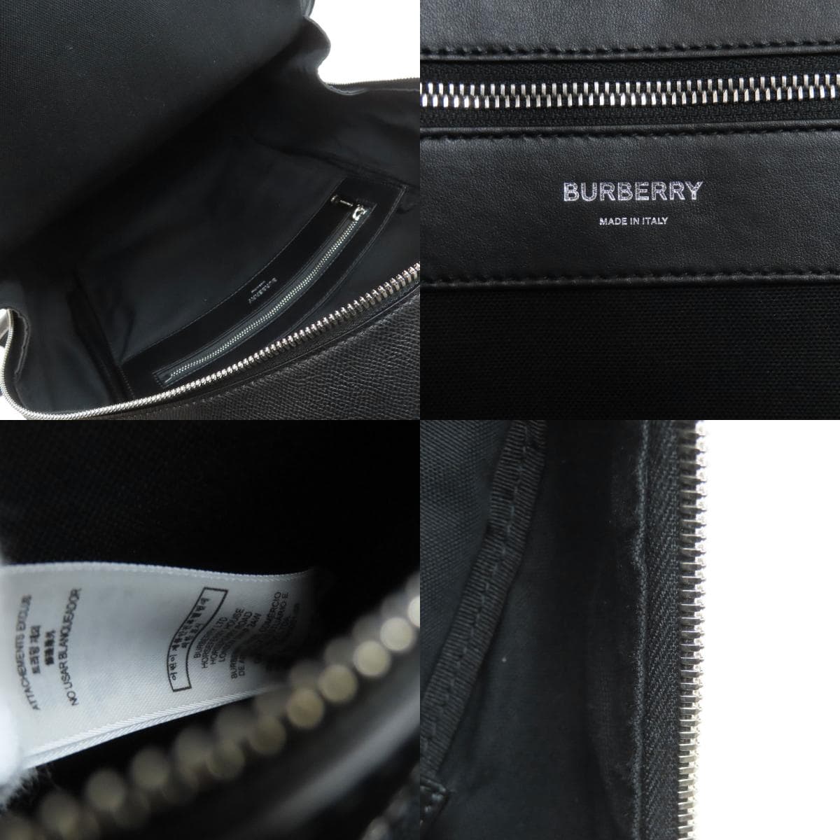 Burberry Logo Backpack/Daypack Calf Ladies [Used] [BURBERRY] 5