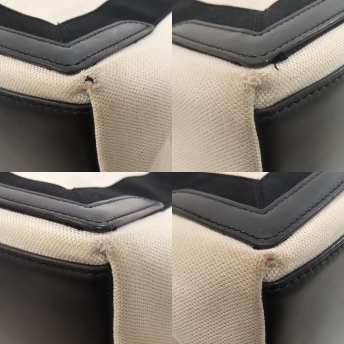 Balenciaga 339933 Navy Cabas Tote Bag Canvas Ladies [Used] [BALENCIAGA] 339933 10