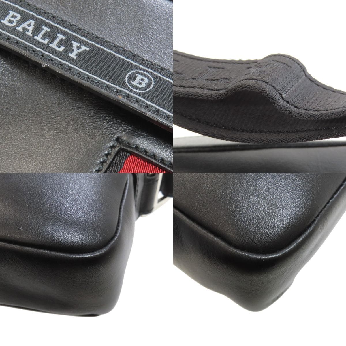 Bally logo shoulder bag leather for women [Used] [BALLY] 9
