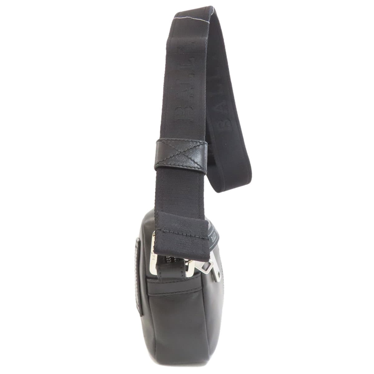 Bally logo shoulder bag leather for women [Used] [BALLY] 3