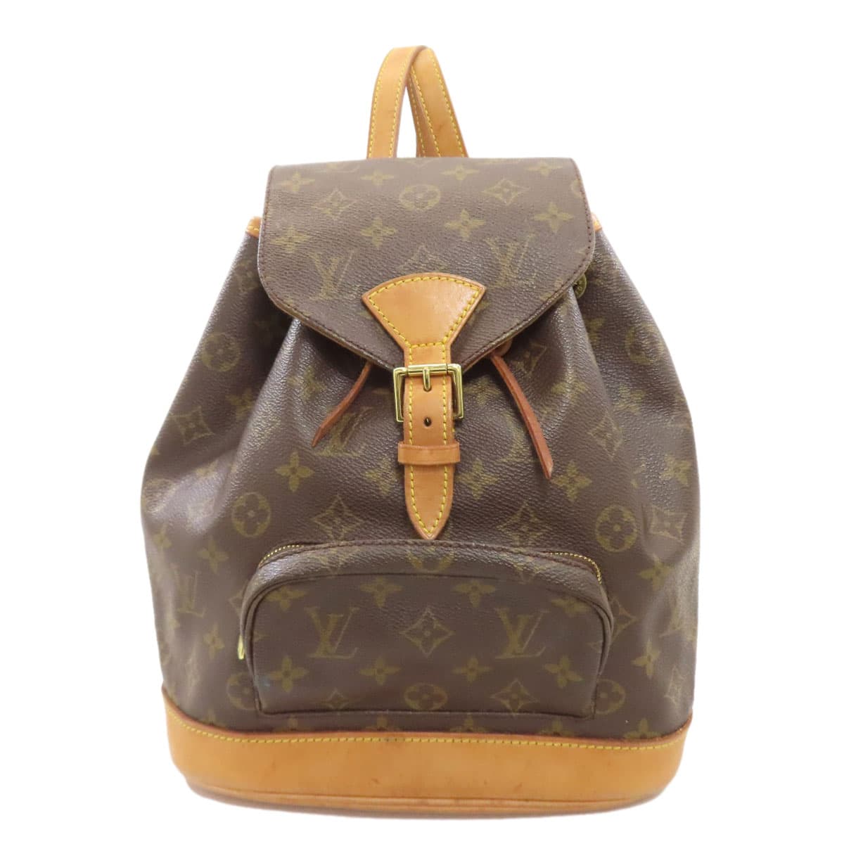 Louis Vuitton M51136 Montsouris MM Backpack/Daypack Monogram Canvas Ladies [Used] [LOUIS VUITTON] M51136
