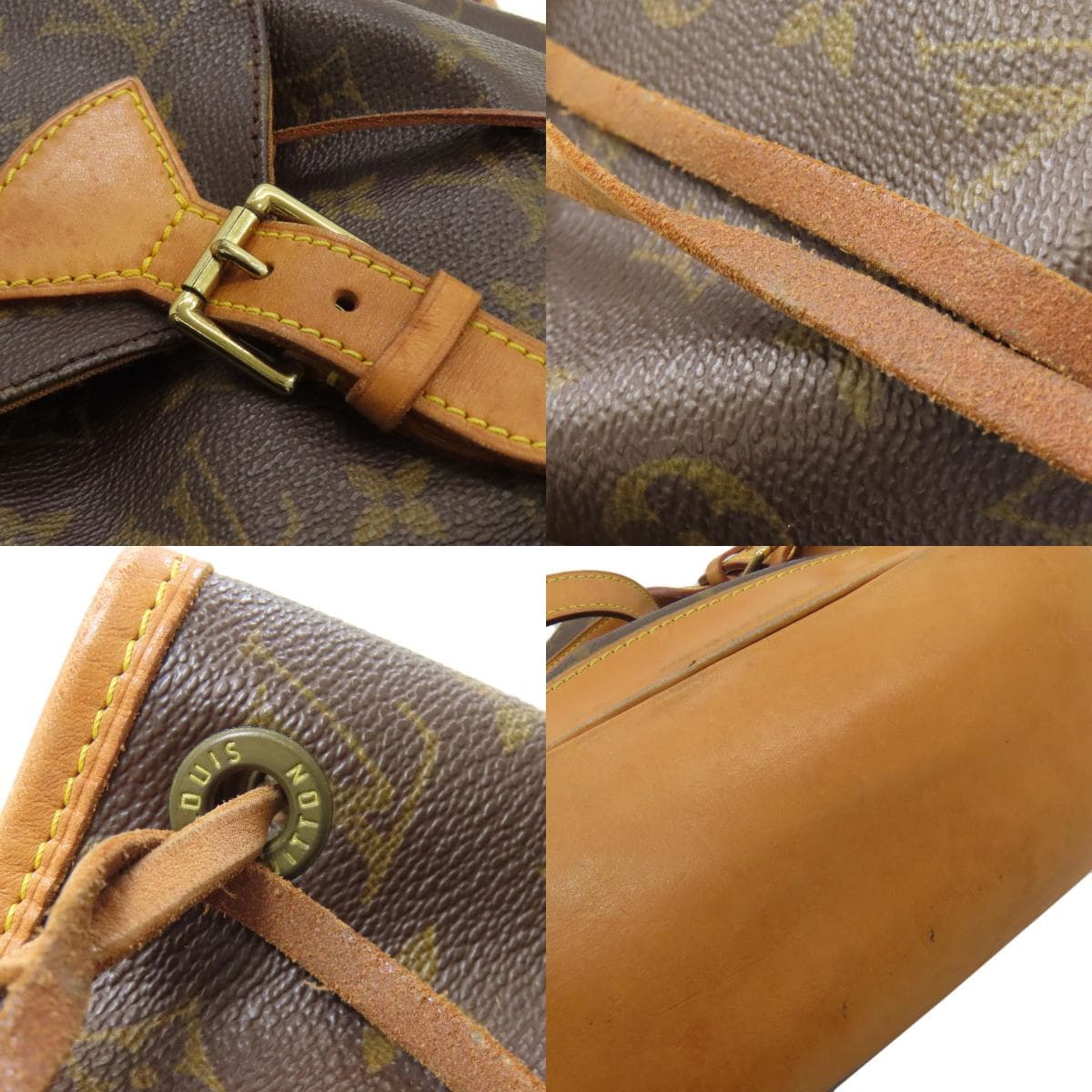 Louis Vuitton M51136 Montsouris MM Backpack/Daypack Monogram Canvas Ladies [Used] [LOUIS VUITTON] M51136 8