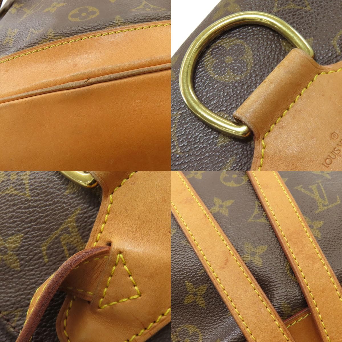 Louis Vuitton M51136 Montsouris MM Backpack/Daypack Monogram Canvas Ladies [Used] [LOUIS VUITTON] M51136 9