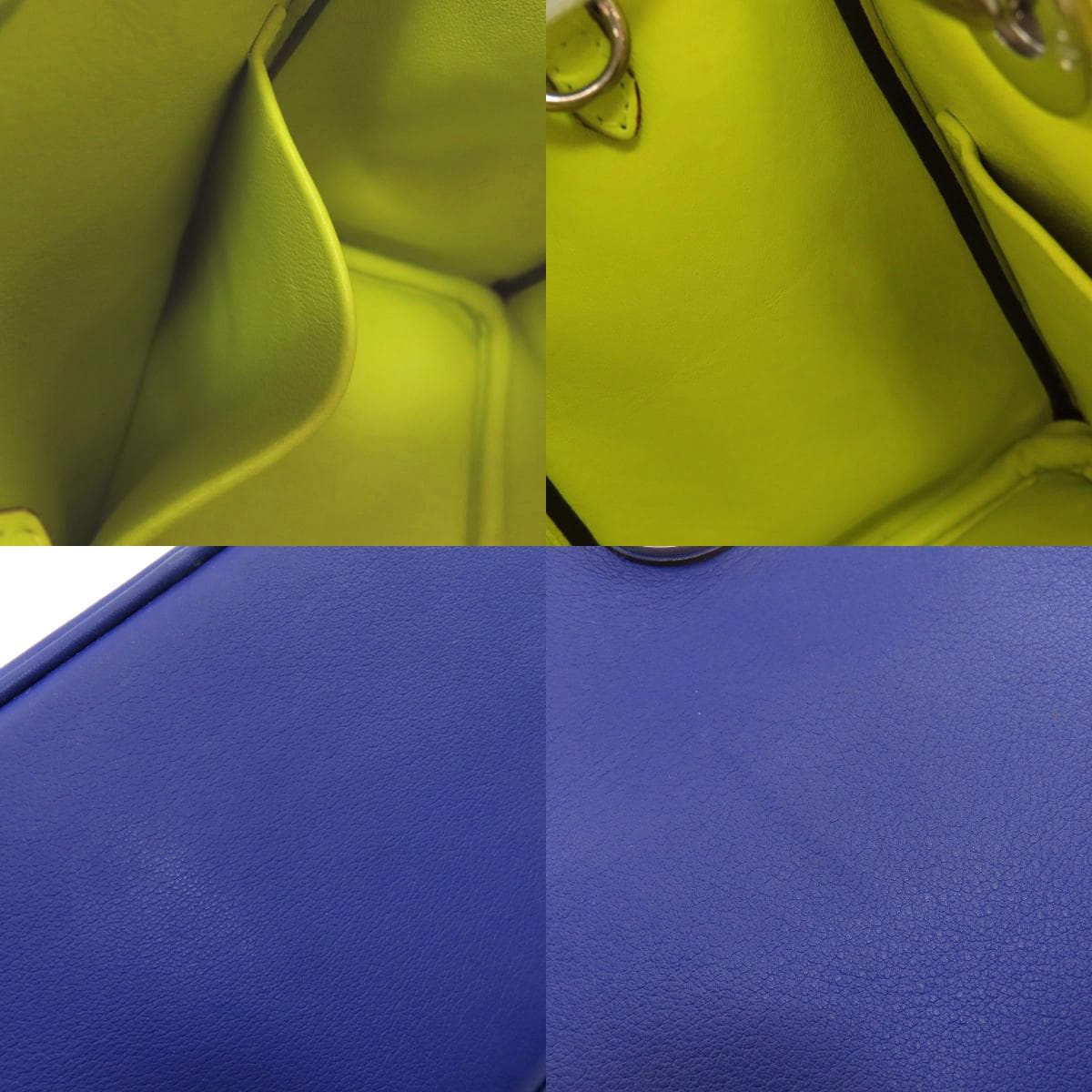 Christian Dior Diorissimo 2WAY Handbag Calf Leather Ladies [Used] [CHRISTIAN DIOR] 7