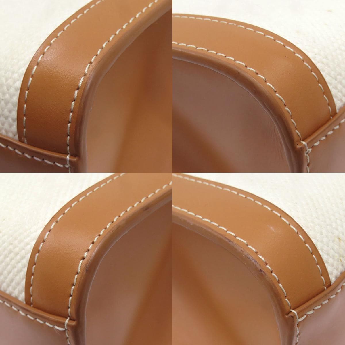 Celine Vertical Cabas 2WAY Handbag Canvas Ladies [Used] [CELINE] 10