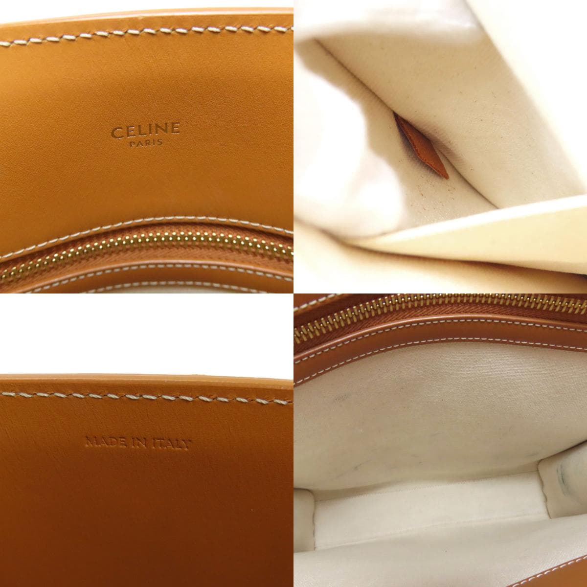 Celine Vertical Cabas 2WAY Handbag Canvas Ladies [Used] [CELINE] 6