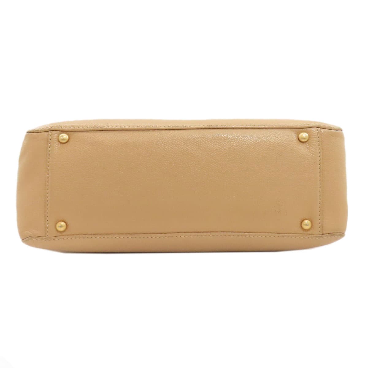 Chanel Coco Mark Gold Hardware Tote Bag Grained Calfskin Ladies [Used] [CHANEL] 4