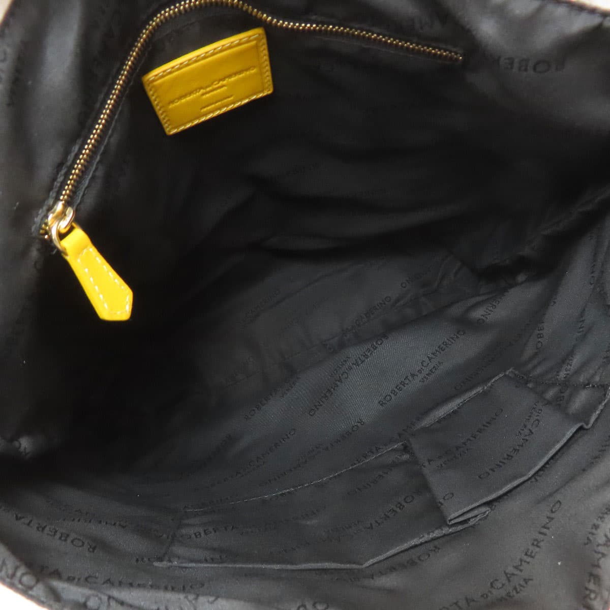 Roberta di Camerino Rope Pattern 2WAY Tote Bag Canvas Ladies [Used] [Roberta di Camerino] 5