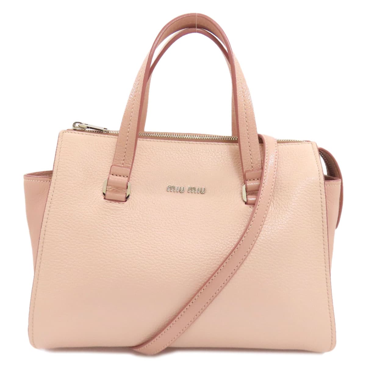 Miu Miu 2WAY Handbag Leather Ladies [Used] [MIUMIU]