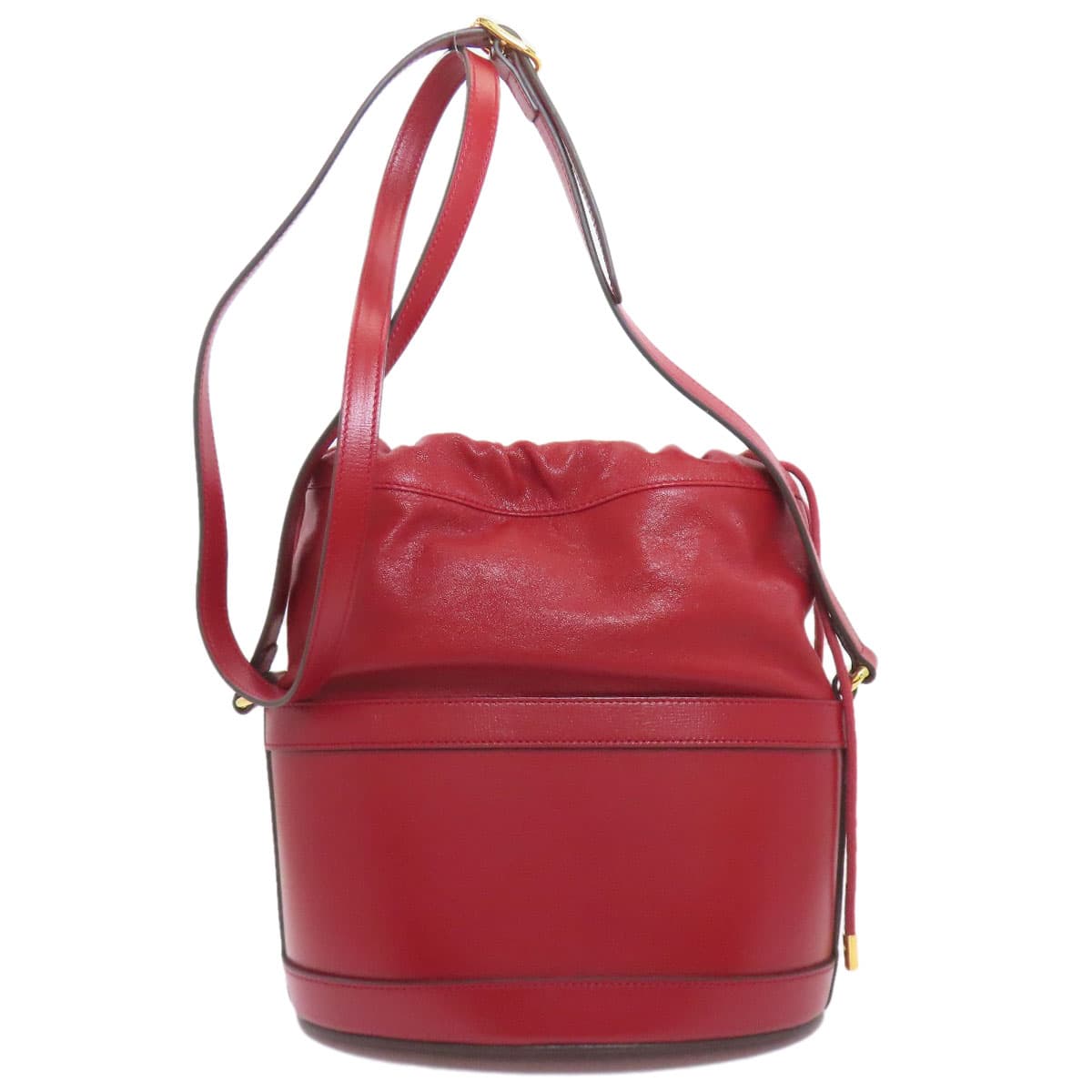 Gucci 602118 Horsebit Bucket Bag Shoulder Bag Calf Leather for Women [Used] [GUCCI] 602118 2