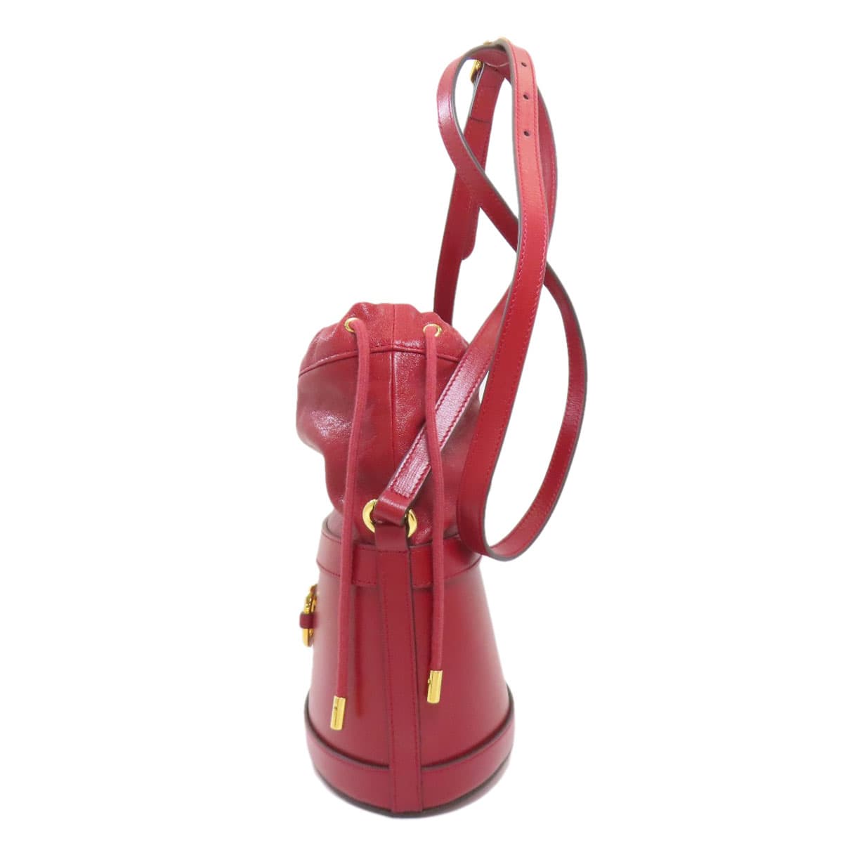 Gucci 602118 Horsebit Bucket Bag Shoulder Bag Calf Leather for Women [Used] [GUCCI] 602118 3