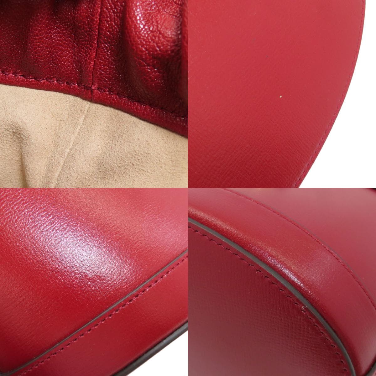 Gucci 602118 Horsebit Bucket Bag Shoulder Bag Calf Leather for Women [Used] [GUCCI] 602118 8