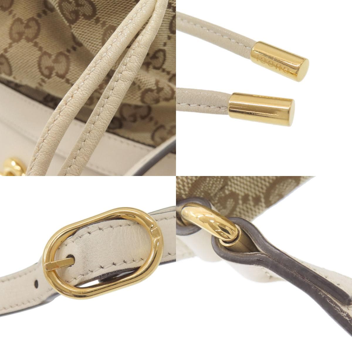 Gucci 602118 Horsebit Bucket Bag GG Shoulder Bag Canvas Ladies [Used] [GUCCI] 602118 8