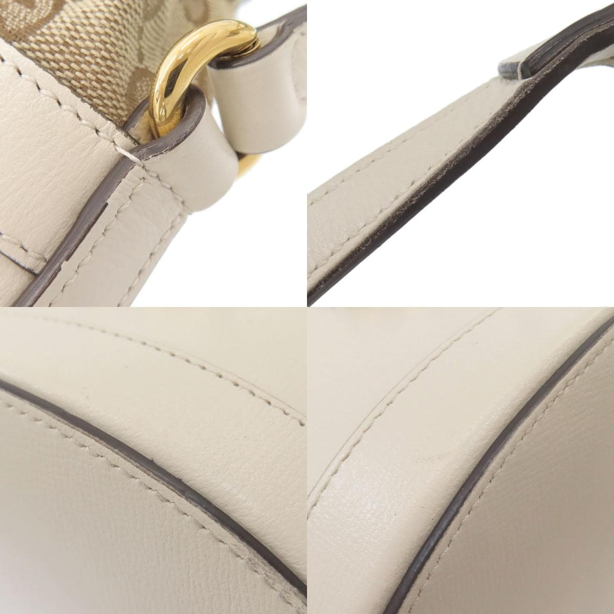 Gucci 602118 Horsebit Bucket Bag GG Shoulder Bag Canvas Ladies [Used] [GUCCI] 602118 9