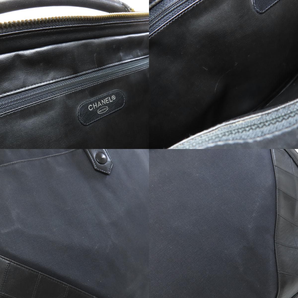 Chanel Matelassé Gold Hardware 2WAY Business Bag Canvas/Calf Men's [Used] [CHANEL] 6