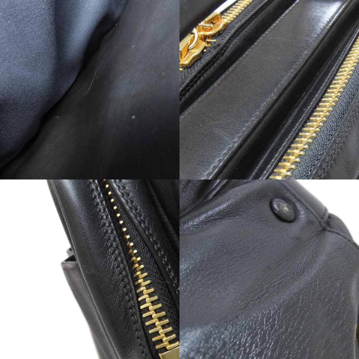 Chanel Matelassé Gold Hardware 2WAY Business Bag Canvas/Calf Men's [Used] [CHANEL] 7