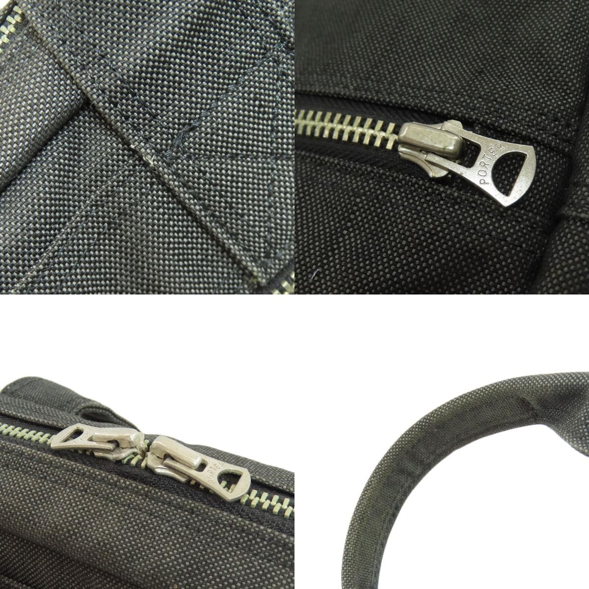Porter logo handbag canvas for women [Used] [PORTER] 9