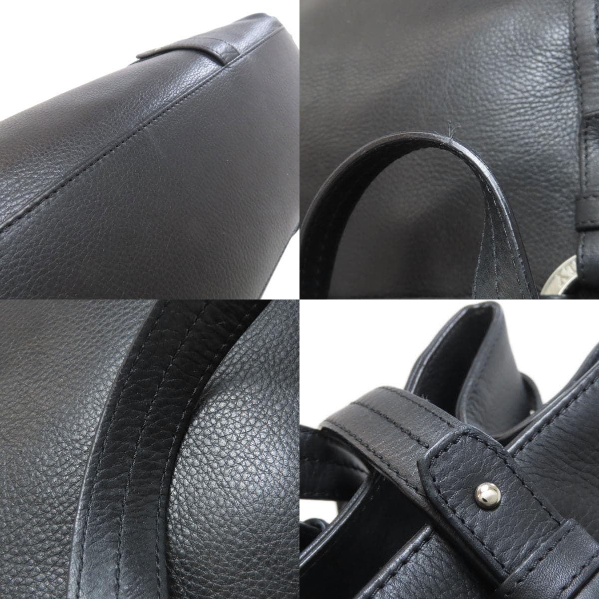 Bally Logo Tote Bag Leather Women's [Used] [BALLY] 9