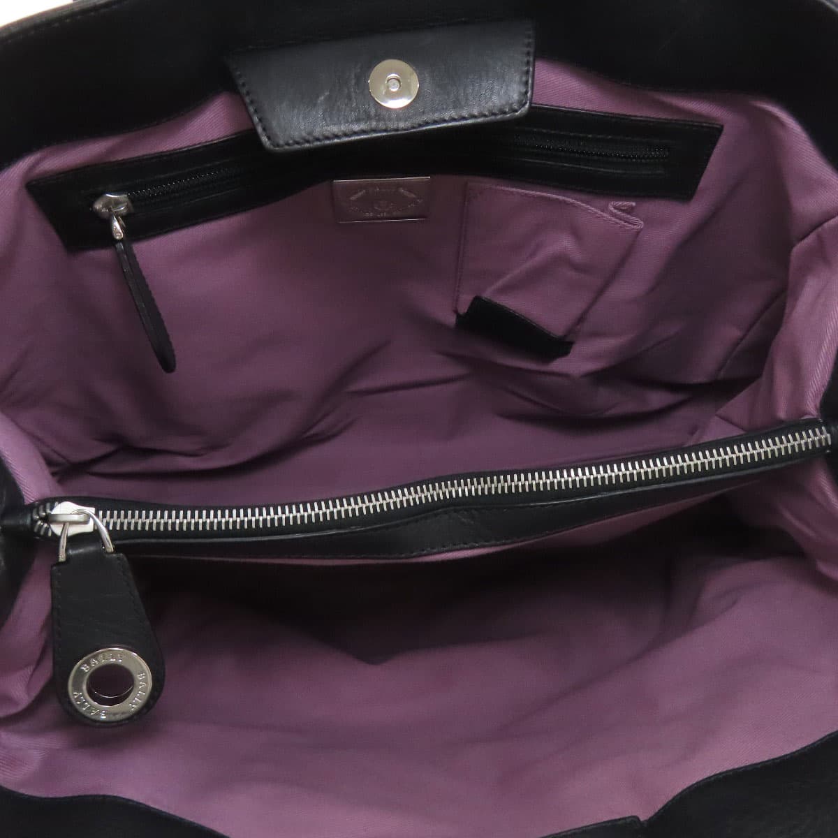 Bally Logo Tote Bag Leather Women's [Used] [BALLY] 5