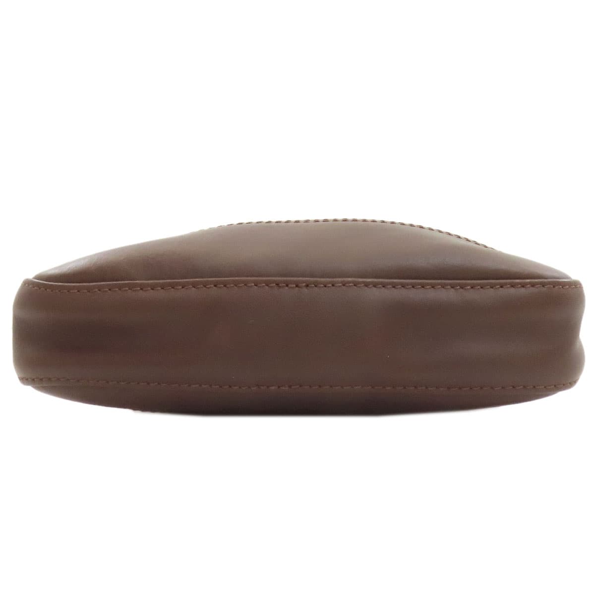 Longchamp Logo Shoulder Bag Leather Ladies [Used] [Longchamp] 4