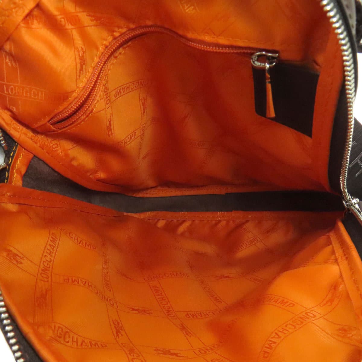 Longchamp Logo Shoulder Bag Leather Ladies [Used] [Longchamp] 5