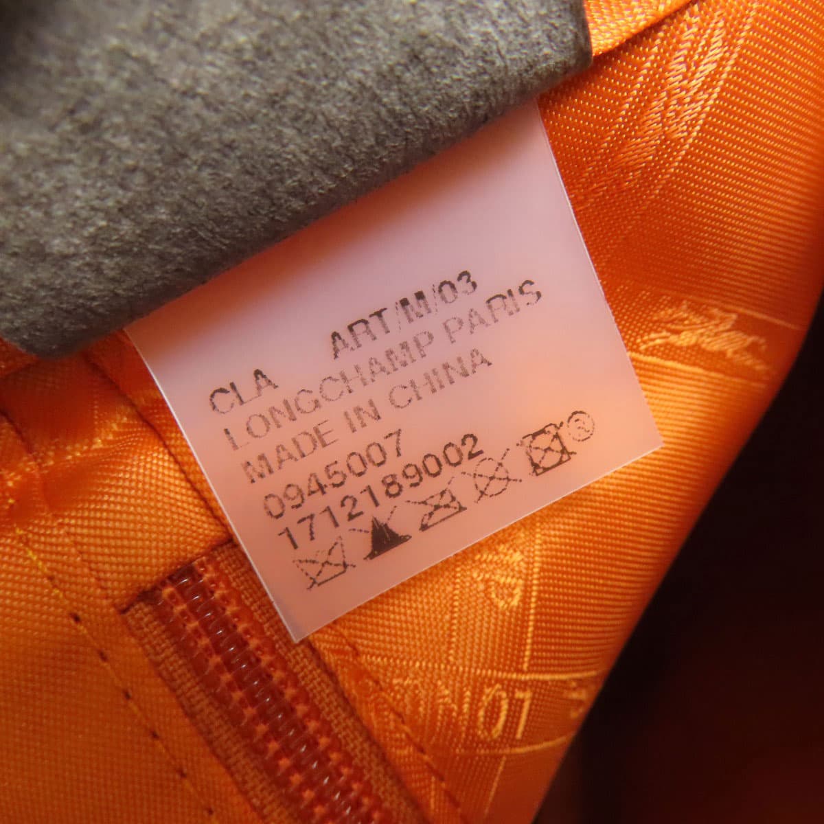 Longchamp Logo Shoulder Bag Leather Ladies [Used] [Longchamp] 7