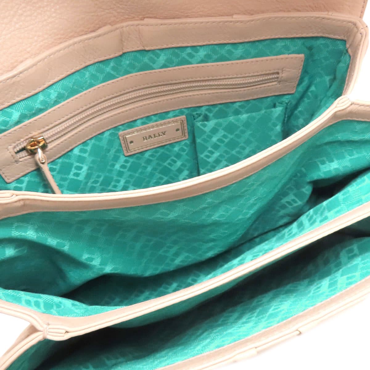 BALLY Lock Hardware 2WAY Handbag Leather Ladies [Used] [BALLY] 5