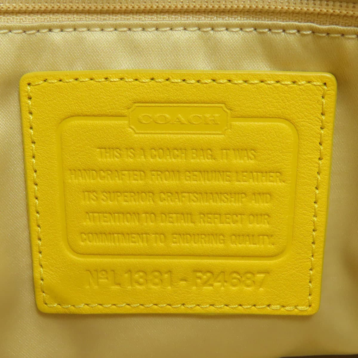 Coach F24687 Soho 2WAY Handbag Leather Ladies [Used] [COACH] F24687 6