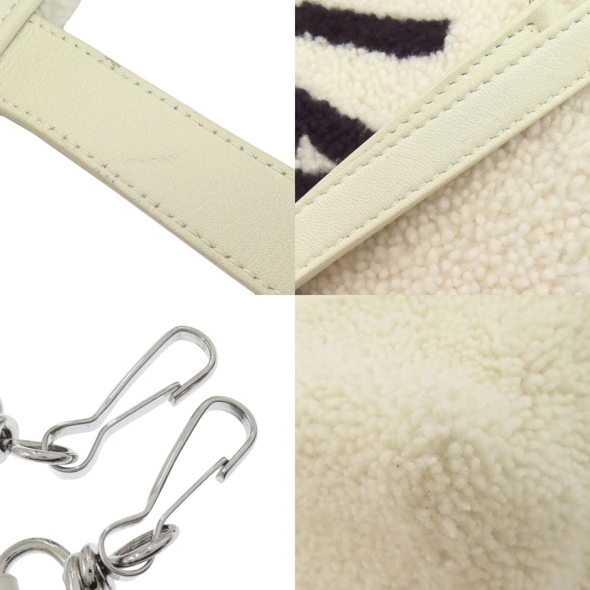 Balenciaga 532873 Shearling 2WAY Handbag Mouton Ladies [Used] [BALENCIAGA] 532873 9