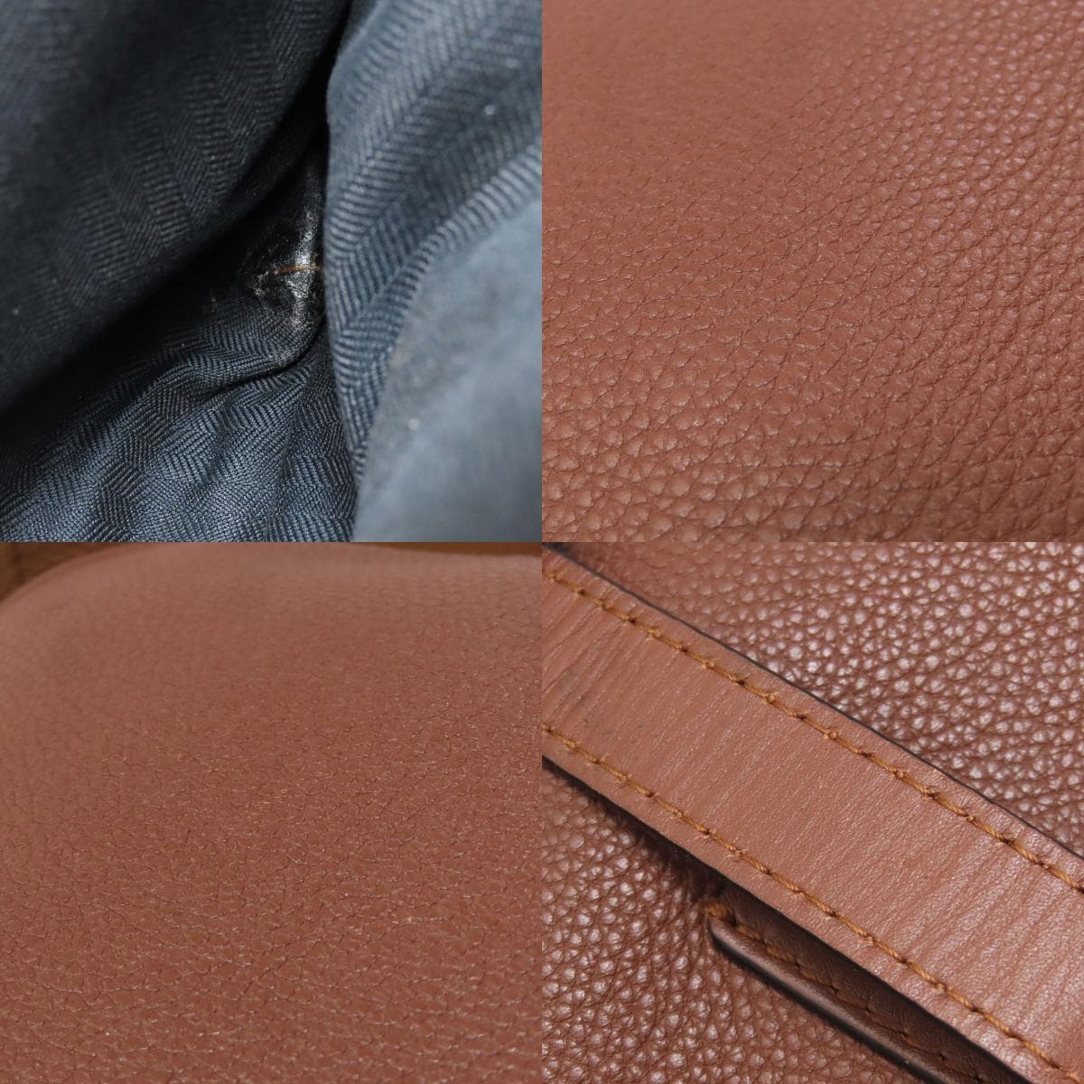 Loewe Anagram Shoulder Bag Leather Women's [Used] [LOEWE] 7