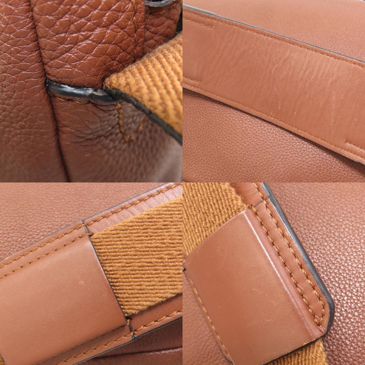 Loewe Anagram Shoulder Bag Leather Women's [Used] [LOEWE] 8