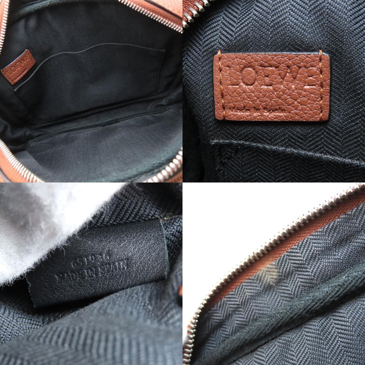 Loewe Anagram Shoulder Bag Leather Women's [Used] [LOEWE] 5