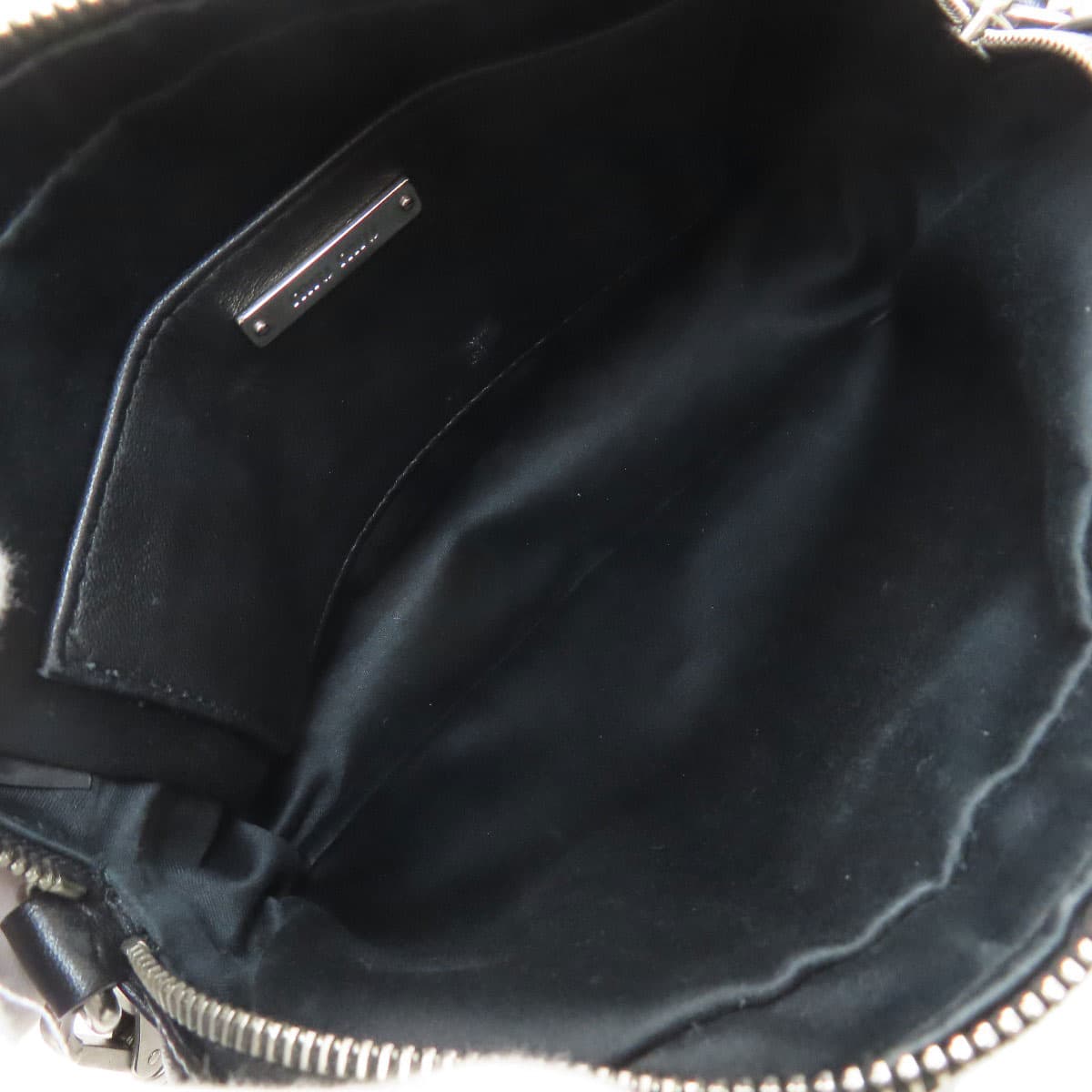 Miu Miu Studded Shoulder Bag Calf Leather for Women [Used] [MIUMIU] 5