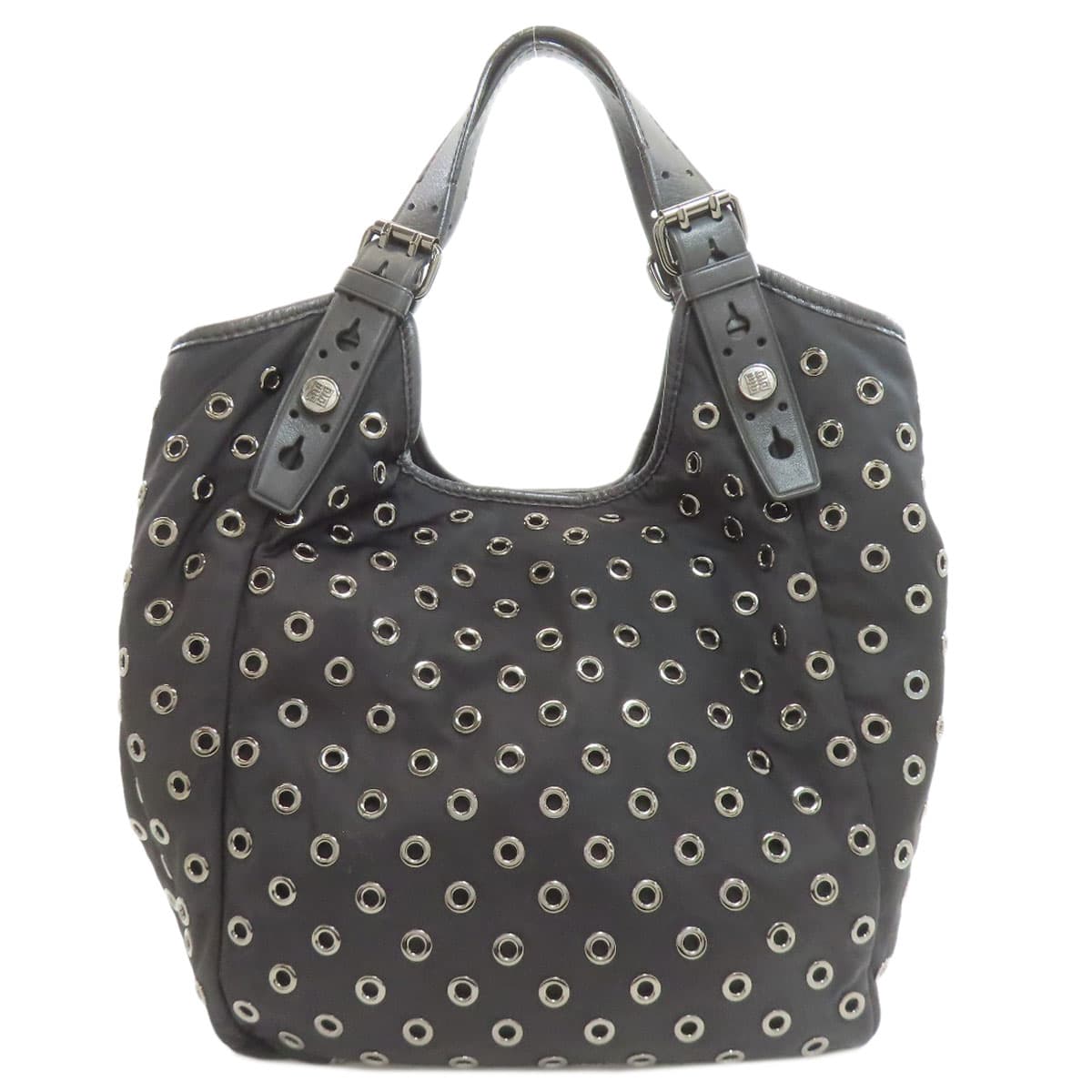 Givenchy Punching Tote Bag Nylon Material Ladies [Used] [GIVENCHY]