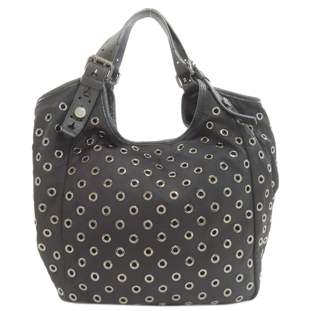 Givenchy Punching Tote Bag Nylon Material Ladies [Used] [GIVENCHY] 2