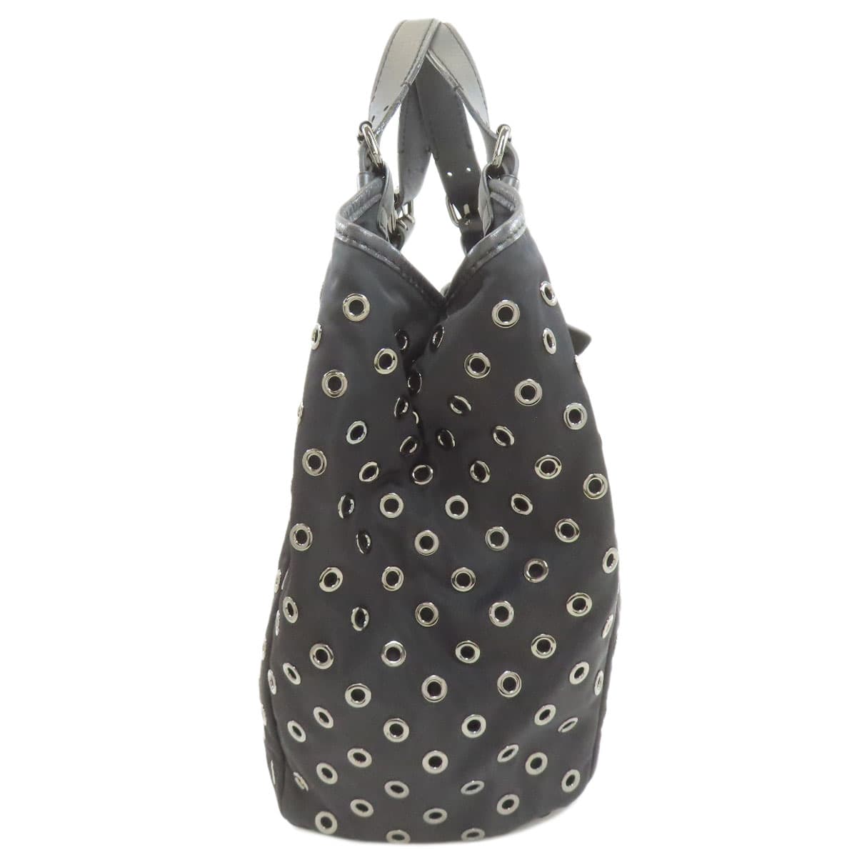 Givenchy Punching Tote Bag Nylon Material Ladies [Used] [GIVENCHY] 3